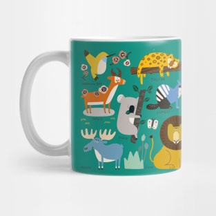 Cute Animal Friends 2 Mug